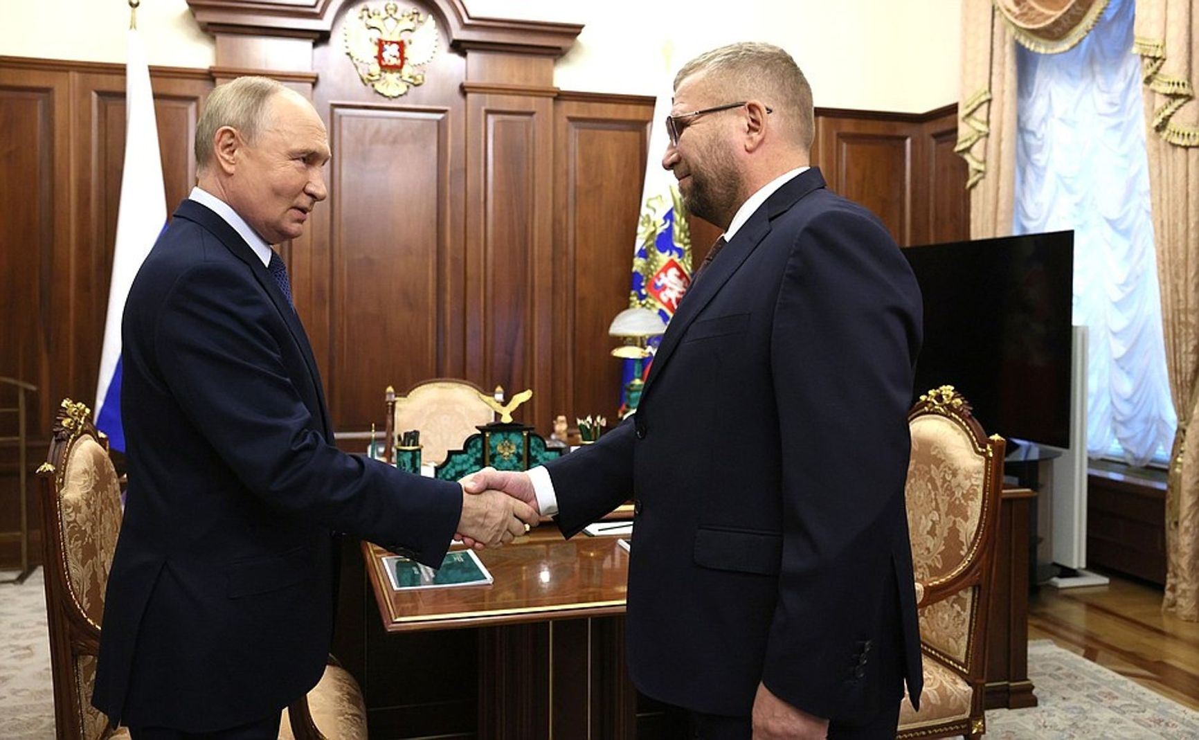 Putin and Valery Pikalev