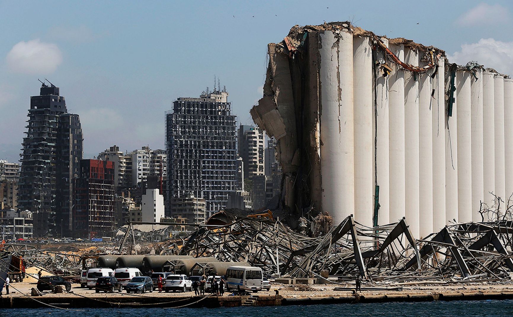 Damage from the Beirut port explosion is estimated at more than $15 billion