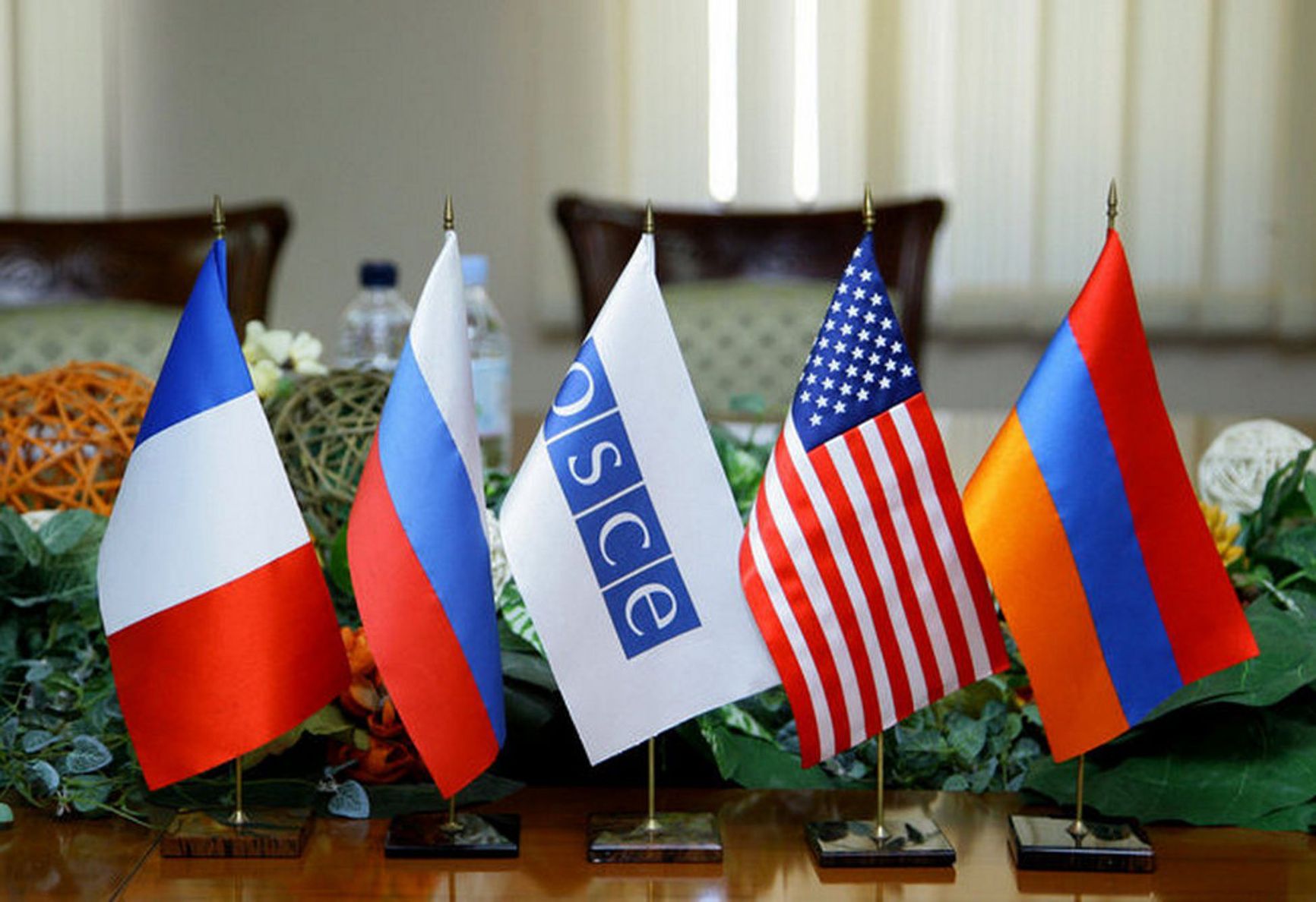 The United States and France support dissolving the OSCE Minsk Group