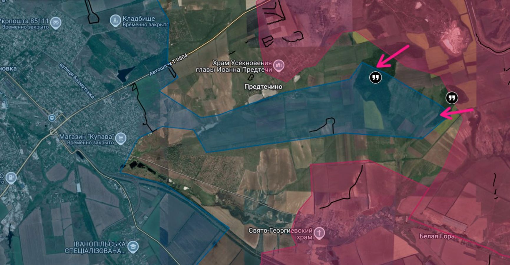 Ситуация в районе Константиновки по версии Анатолия Радова